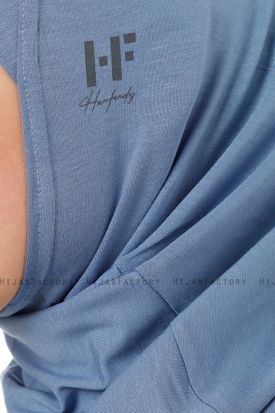 Hanfendy Cross Logo - Hijab One-Piece Índigo