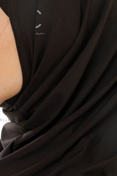 Micro Plain - Hijab One-Piece Negro