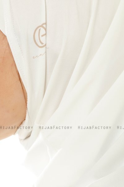 Micro Plain - Hijab One-Piece Crema