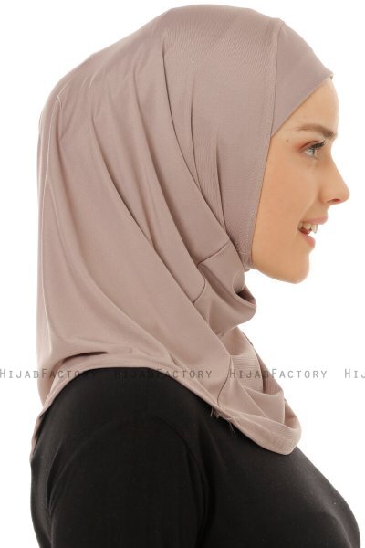 Micro Plain - Hijab One-Piece Piedra Gris