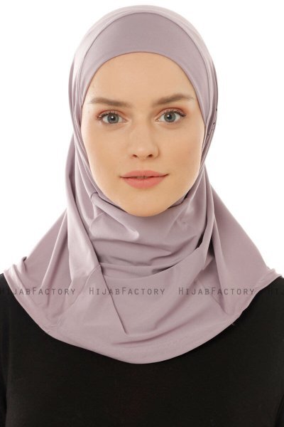 Micro Plain - Hijab One-Piece Violeta Claro