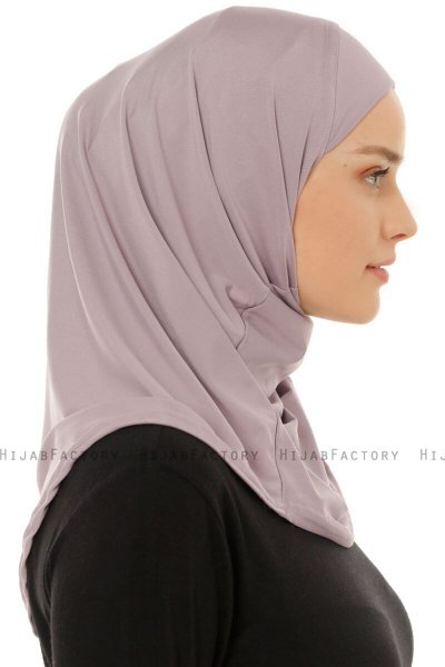 Micro Plain - Hijab One-Piece Violeta Claro