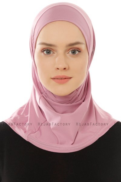 Micro Plain - Hijab One-Piece Púrpura
