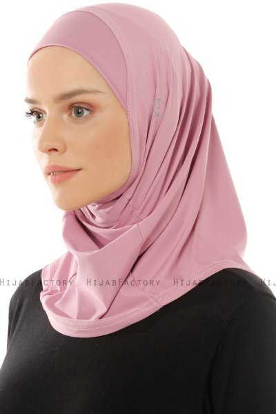 Micro Plain - Hijab One-Piece Púrpura