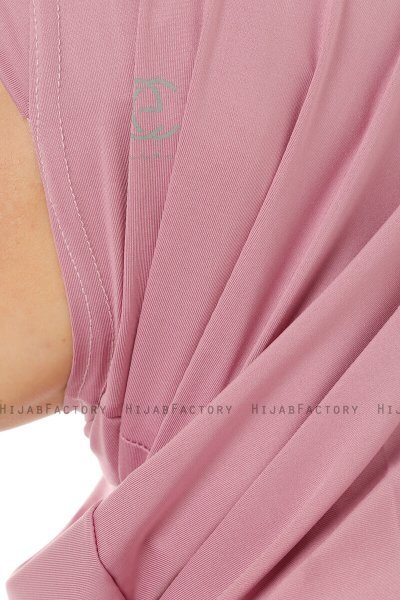 Micro Plain - Hijab One-Piece Púrpura