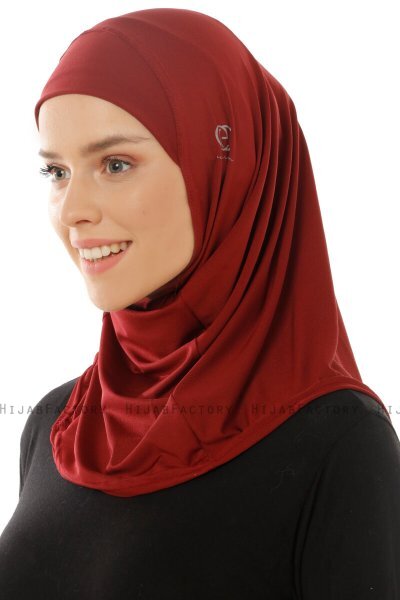 Micro Plain - Hijab One-Piece Burdeos