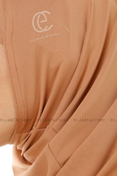 Micro Plain - Hijab One-Piece Caramelo