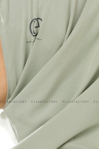 Micro Plain - Hijab One-Piece Verde