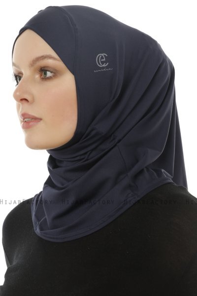 Micro Cross - Hijab One-Piece Azul Marino
