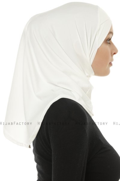 Micro Cross - Hijab One-Piece Crema