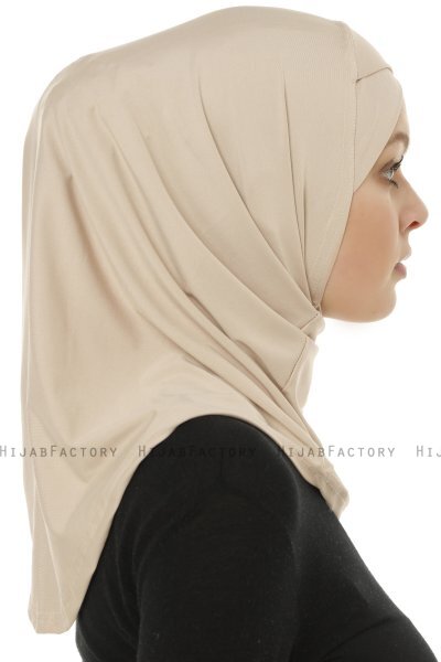 Micro Cross - Hijab One-Piece Taupe Claro