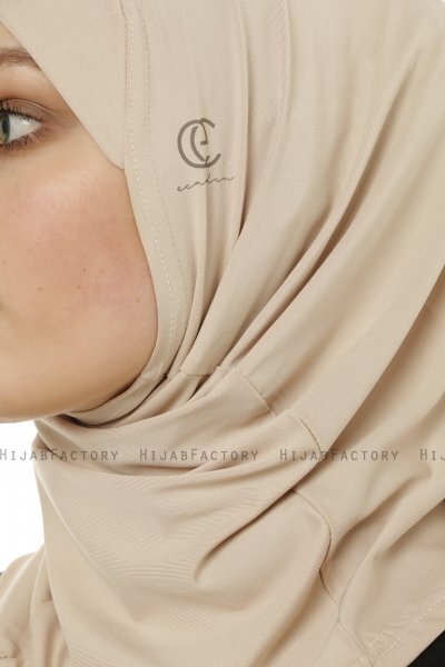 Micro Cross - Hijab One-Piece Taupe Claro