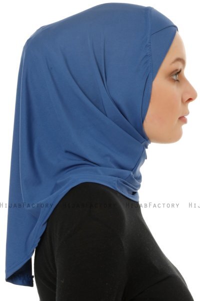 Micro Cross - Hijab One-Piece Azul Claro