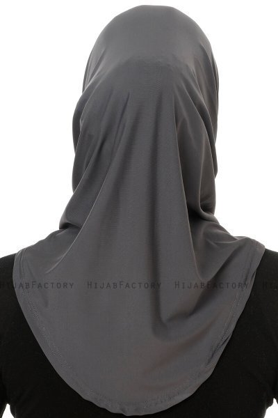 Micro Cross - Hijab One-Piece Antracita