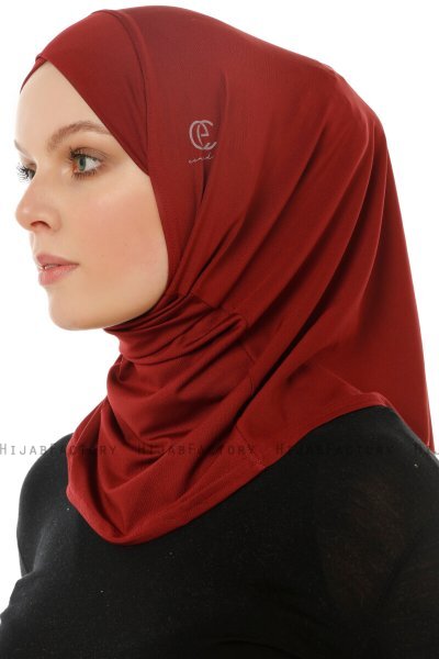 Micro Cross - Hijab One-Piece Burdeos