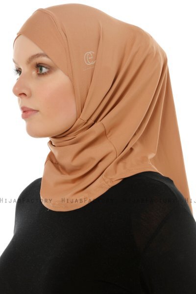 Micro Cross - Hijab One-Piece Caramelo