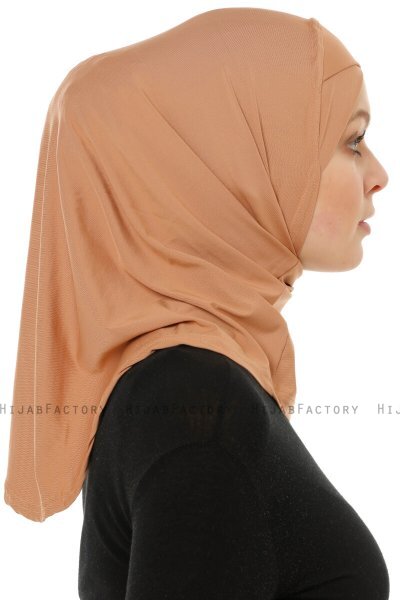 Micro Cross - Hijab One-Piece Caramelo