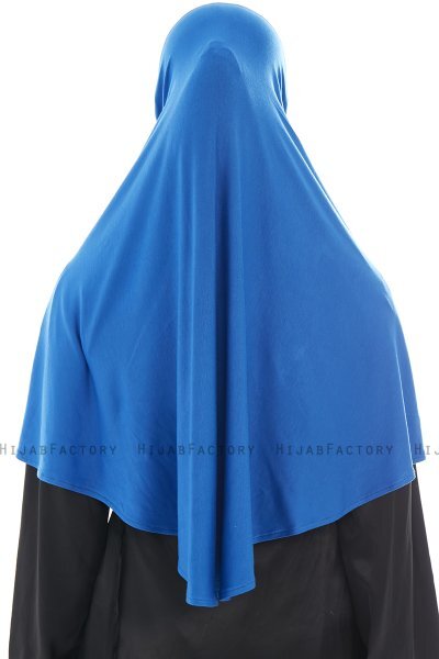 Ajda - Hijab Azul Con Cremallera