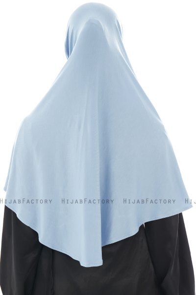 Ajda - Hijab Azul Claro Con Cremallera