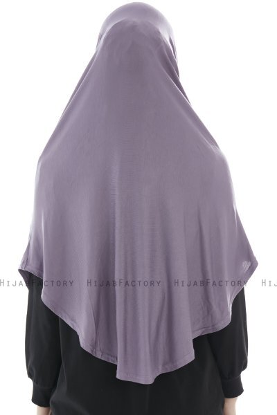 Roxelana - Hijab Al Amira Morado Oscuro Larga