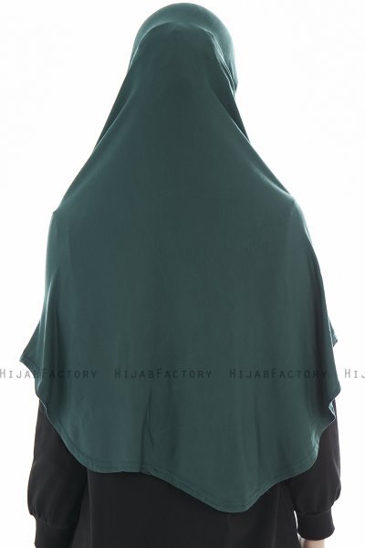 Roxelana - Hijab Al Amira Verde Oscuro Larga