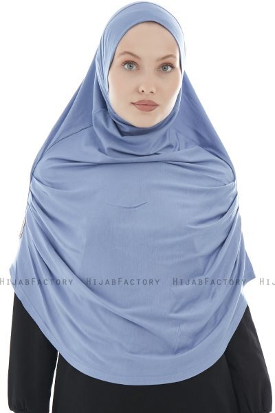Roxelana - Hijab Al Amira Índigo Larga