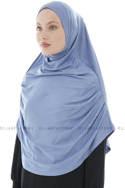 Roxelana - Hijab Al Amira Índigo Larga
