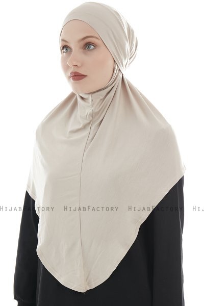 Sefa - Hijab Al Amira Taupe Claro One-Piece