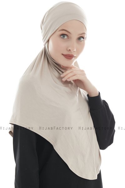 Sefa - Hijab Al Amira Taupe Claro One-Piece