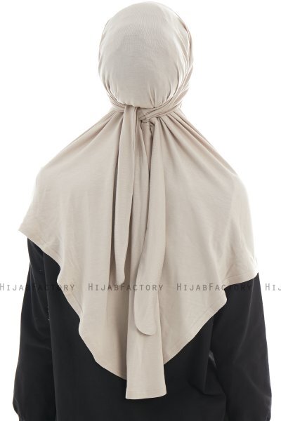 Sefa - Hijab Al Amira Taupe Claro One-Piece