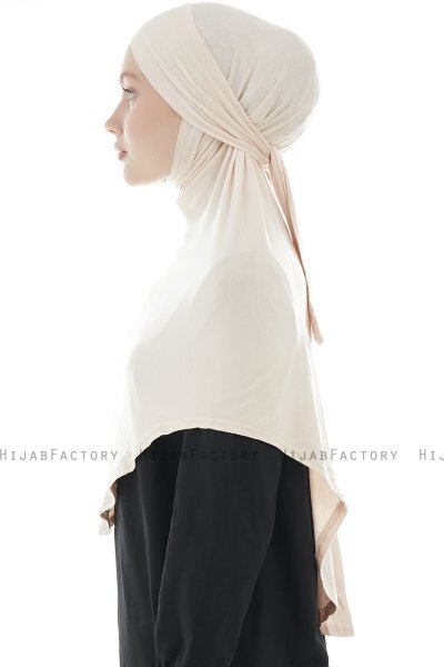 Sefa - Hijab Al Amira Beige One-Piece