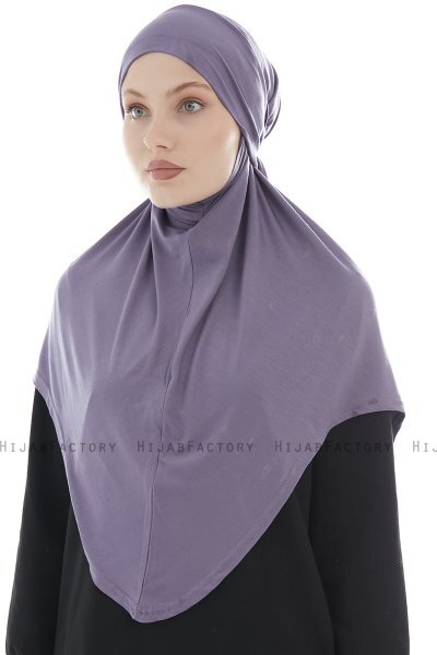 Sefa - Hijab Al Amira Morado Oscuro One-Piece