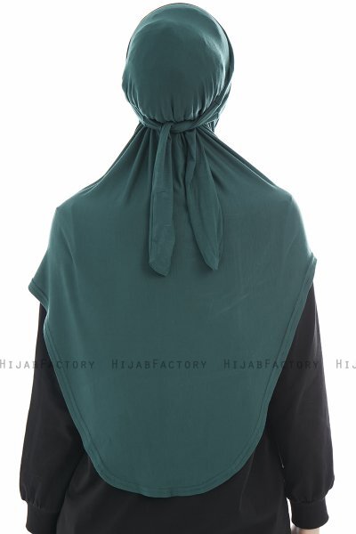 Sefa - Hijab Al Amira Verde Oscuro One-Piece