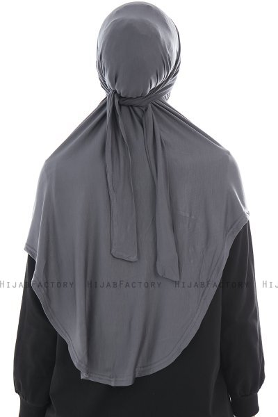 Sefa - Hijab Al Amira Gris Oscuro One-Piece