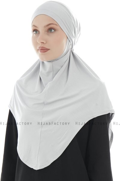 Sefa - Hijab Al Amira Gris Claro One-Piece