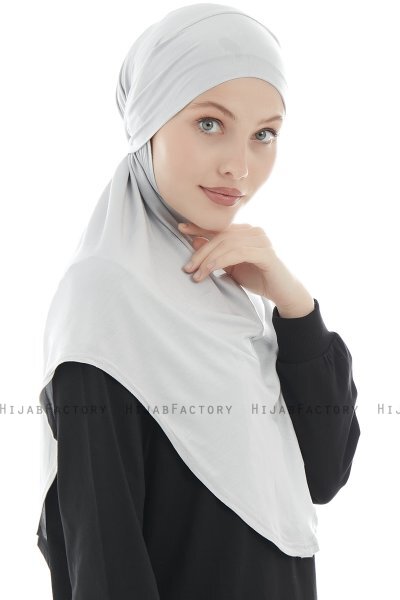 Sefa - Hijab Al Amira Gris Claro One-Piece
