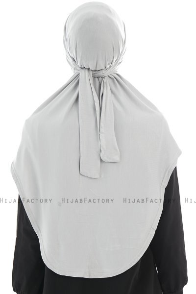Sefa - Hijab Al Amira Gris Claro One-Piece