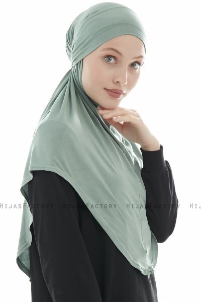 Sefa - Hijab Al Amira Verde One-Piece