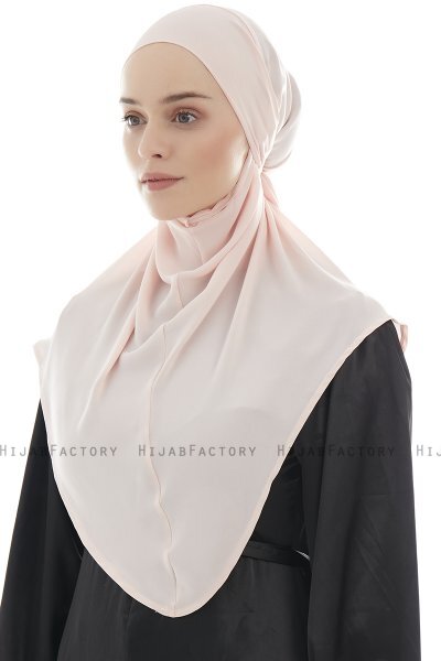 Ebrar - Hijab Al Amira Crepe Chiffon Rosa De Antaño