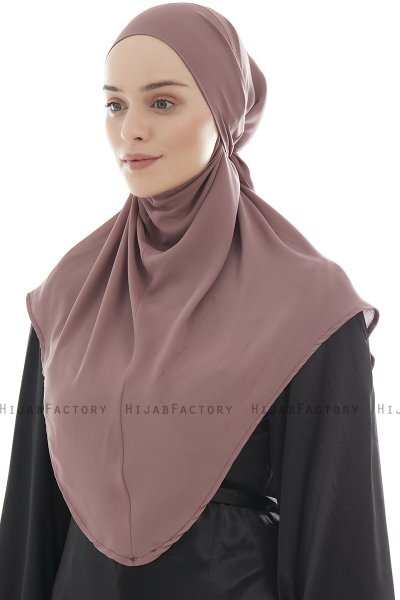 Ebrar - Hijab Al Amira Crepe Chiffon Ciruelas