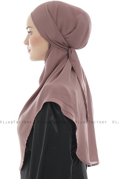 Ebrar - Hijab Al Amira Crepe Chiffon Ciruelas