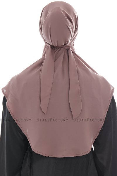Ebrar - Hijab Al Amira Crepe Chiffon Ciruelas