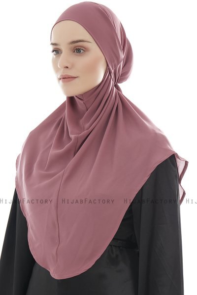Ebrar - Hijab Al Amira Crepe Chiffon Rose Pink