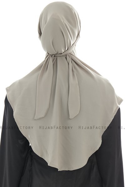 Ebrar - Hijab Al Amira Crepe Chiffon Sand 