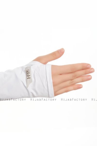 Azize - Pro Scarf Sport Hijab Set Blanco