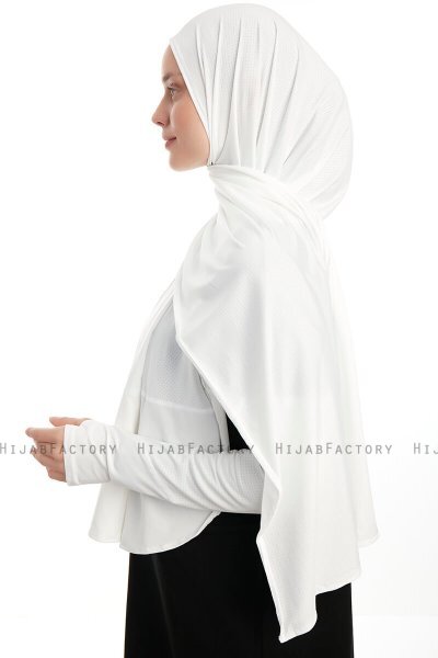 Azize - Pro Scarf Sport Hijab Set Crema
