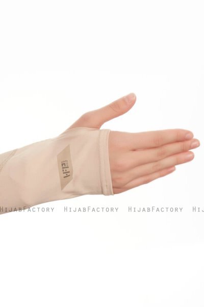 Azize - Pro Scarf Sport Hijab Set Taupe Claro