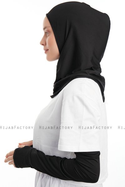 Bayda - Pro Sport Hijab Set Negro