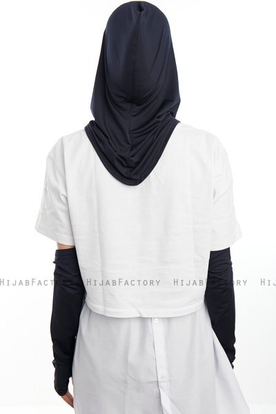 Bayda - Pro Sport Hijab Set Azul Marino