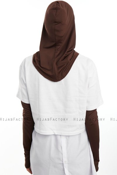 Bayda - Pro Sport Hijab Set Marrón